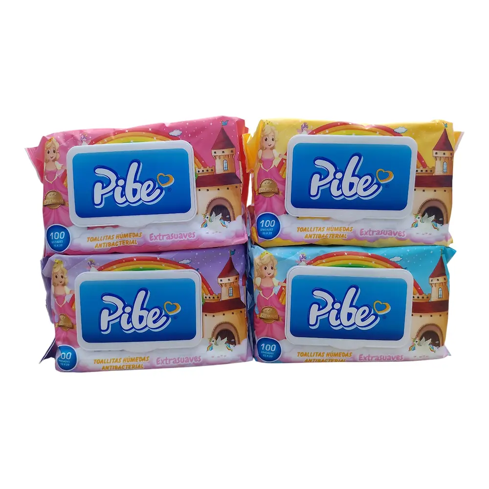PIBE Pañitos húmedos antibacteriales
